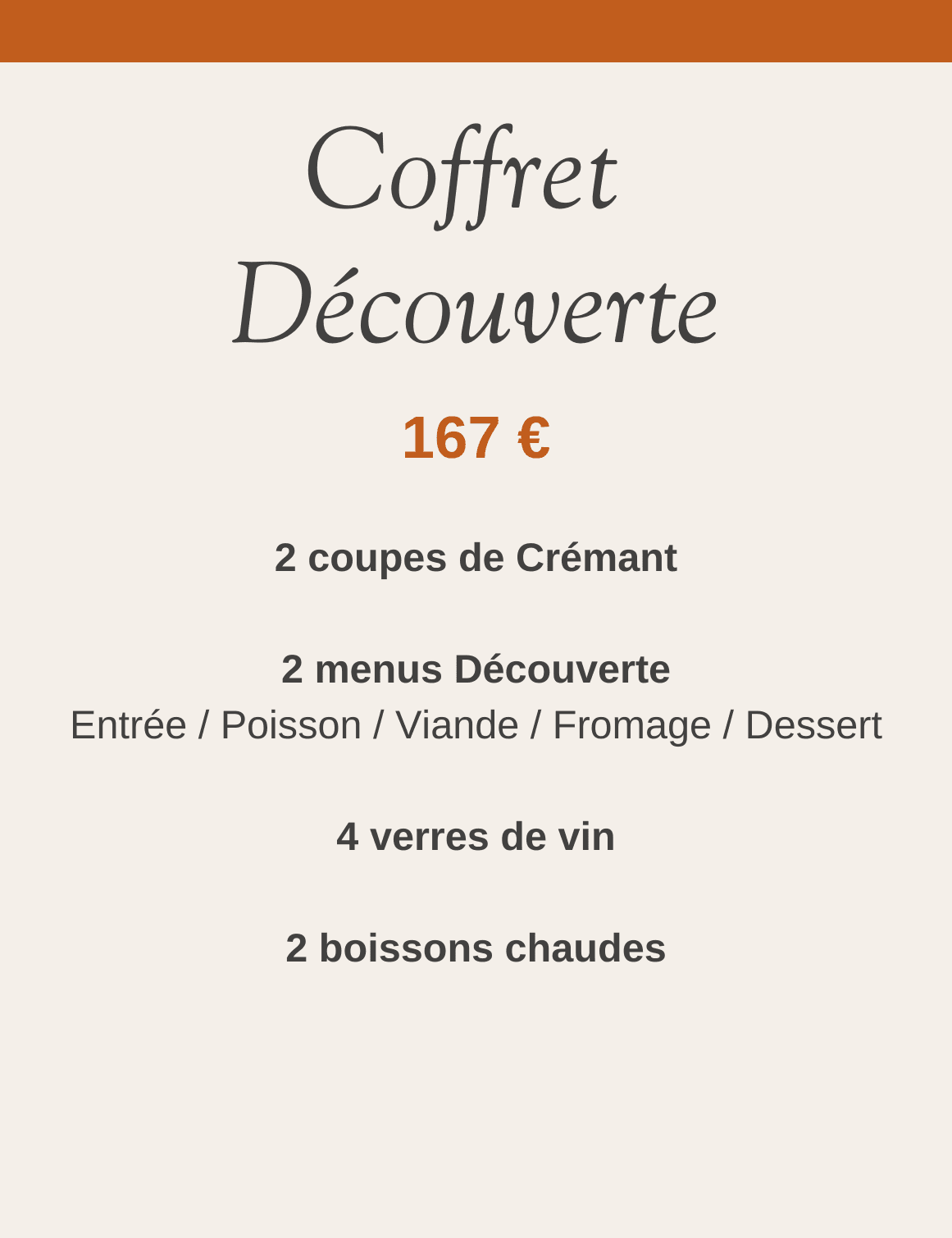 Coffret découverte